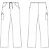 Spodnie unisex z ekologicznej tkaniny TENCEL®, Charisma Premium