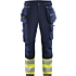 Spodnie Hi-Vis z rozciągliwym materiałem 4-way stretch