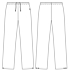 Spodnie unisex, HACCP