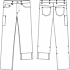 Jeansy, 84 CM - 245 G/M², Super Cool