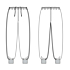 Spodnie unisex, Micro Sport