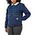 Kurtka z denimu Rugged Flex® relaxed fit z podszewką z materiału Sherpa