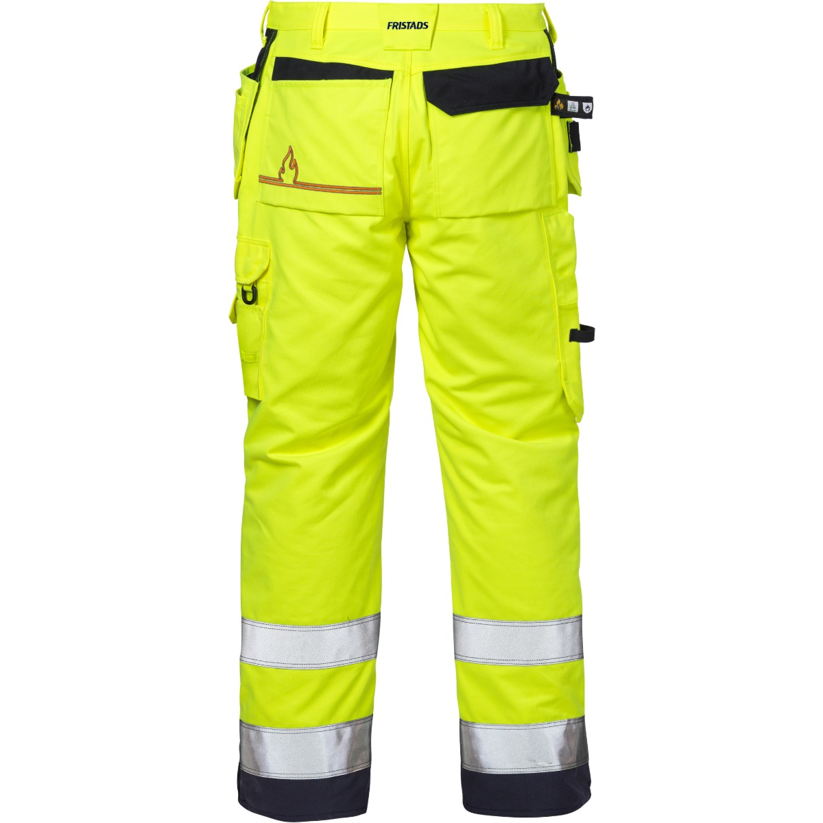 Spodnie robocze Flamestat High Vis dla rzemieślników klasa 2 2075 ATHS