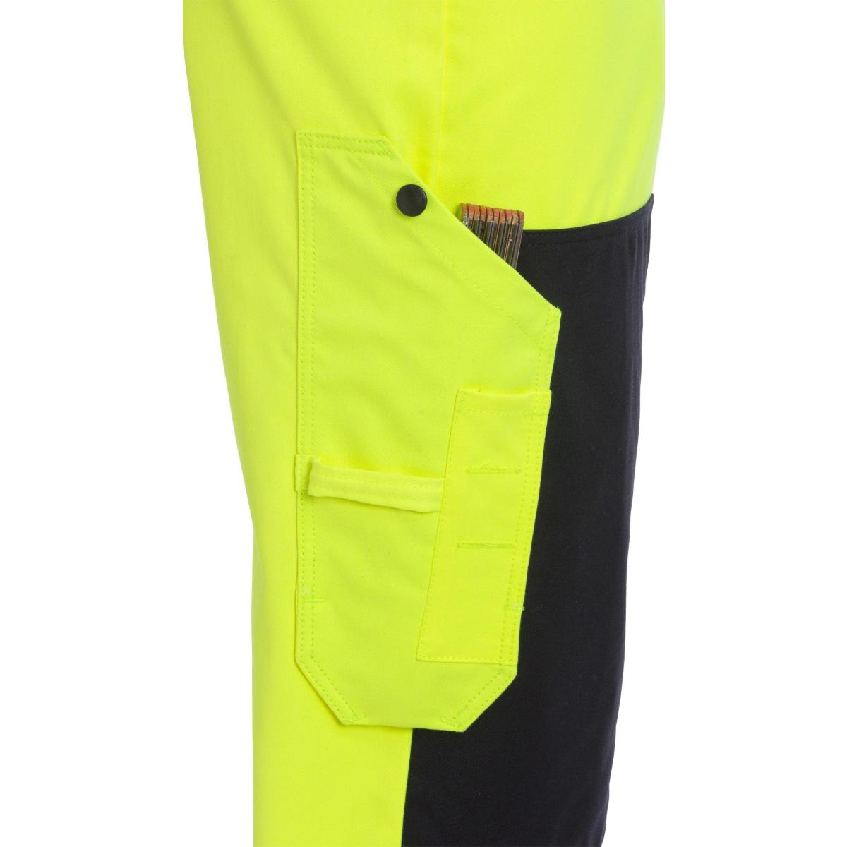 Spodnie robocze Flamestat High Vis dla rzemieślników klasa 2 2075 ATHS