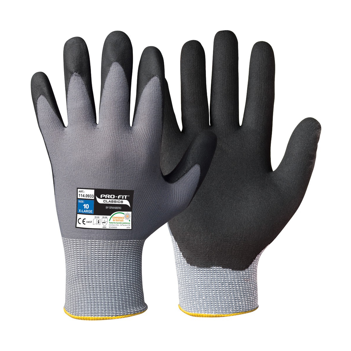 Rękawice montażowe Powerfit® kompatybilne z ekranami dotykowymi, z atestem Oeko-Tex® 100, 12 par