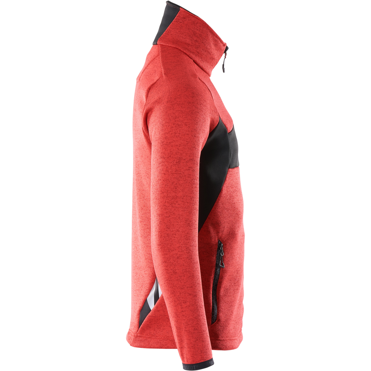 Sweter dzianinowy z zamkiem błyskawicznym