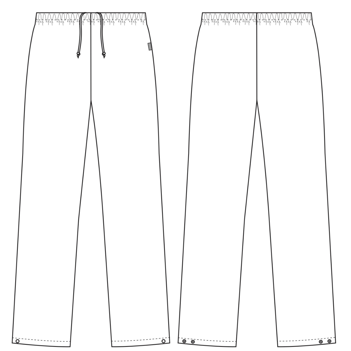 Spodnie unisex, HACCP