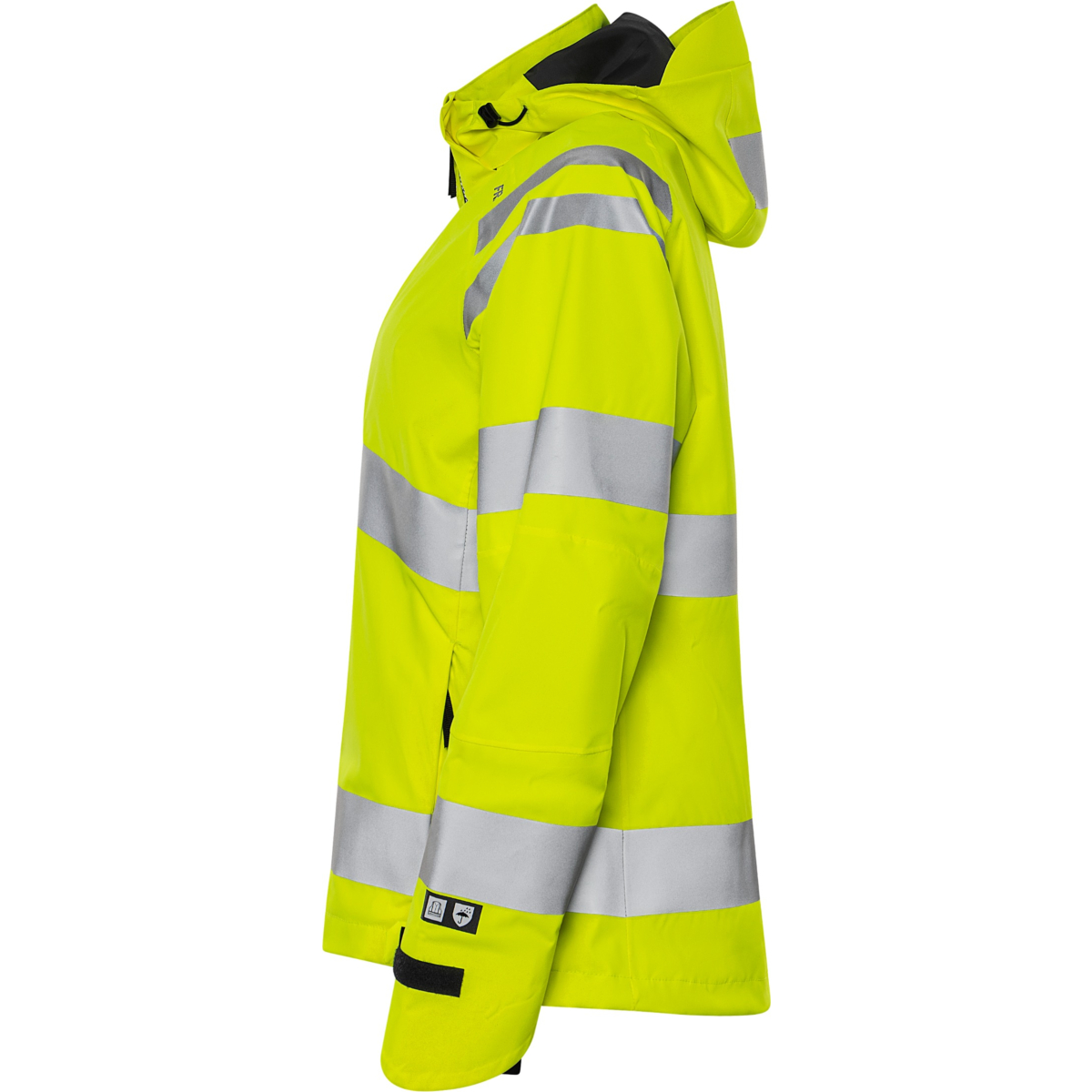 Kurtka damska typu shell stretch o wysokiej widoczności, klasa 3 4681 GLPS