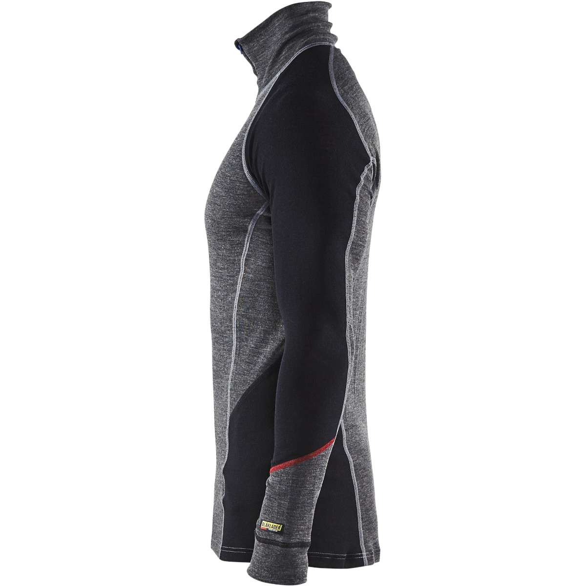 Bielizna top zapinany na suwak XWARM, 100% Merino