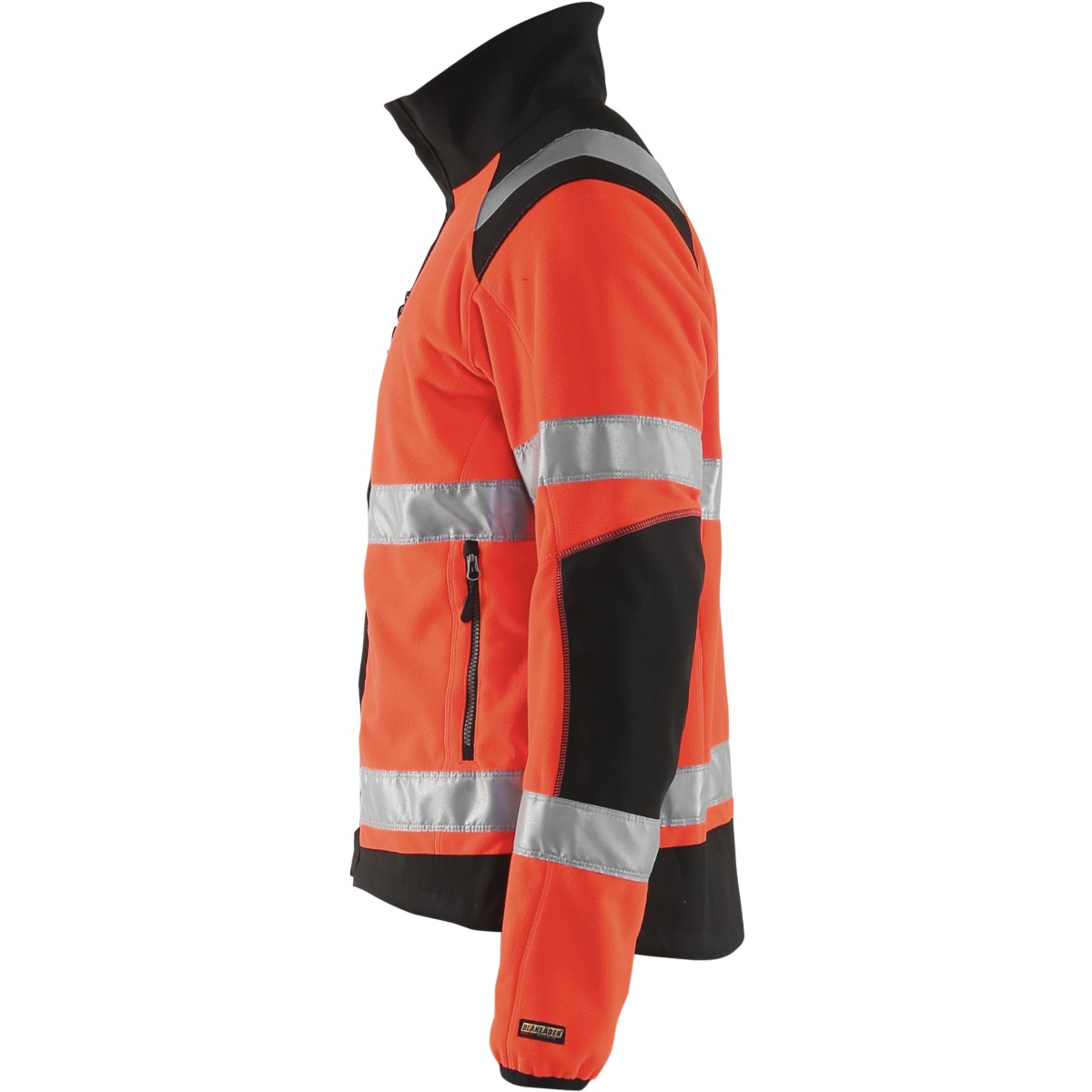 Kurtka polarowa wiatroszczelna High Vis
