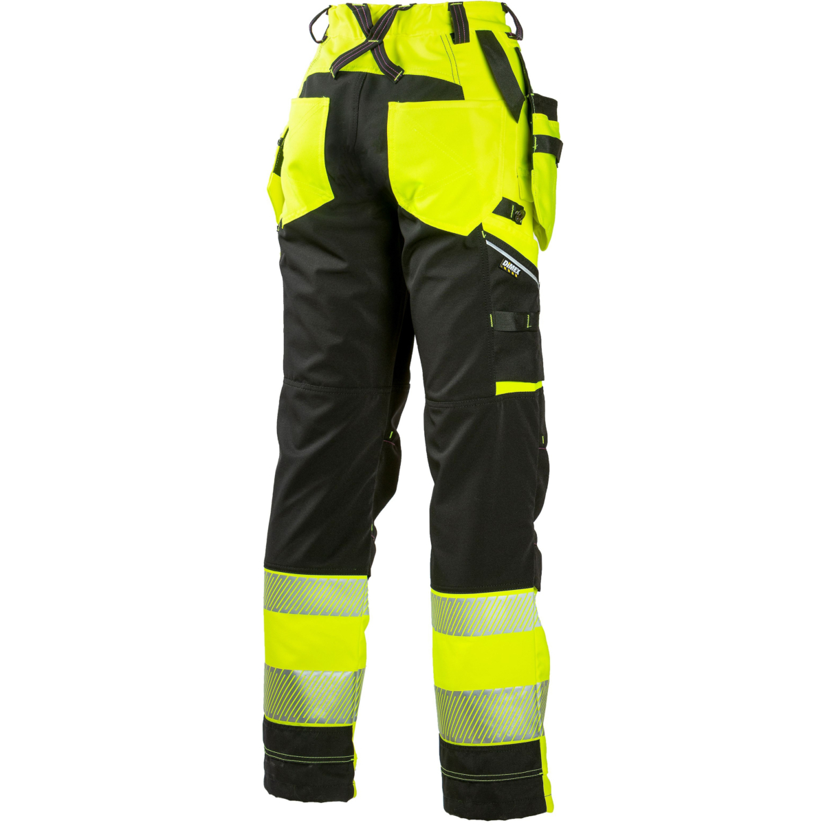 Spodnie damskie superstretch z kieszeniami wiszącymi 6098