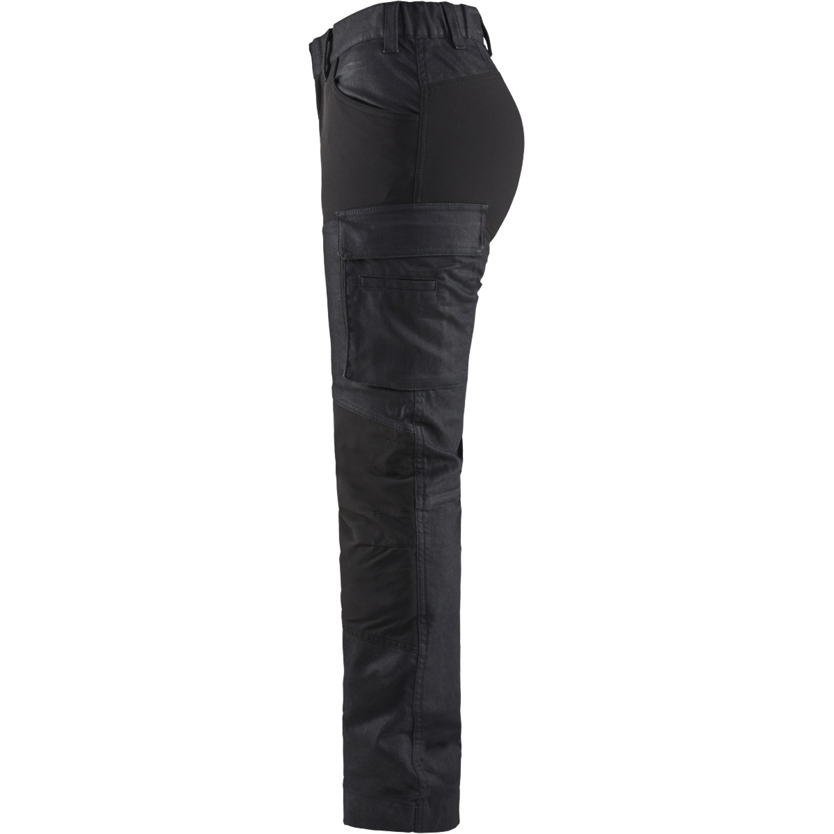 Spodnie damskie służbowe denim stretch
