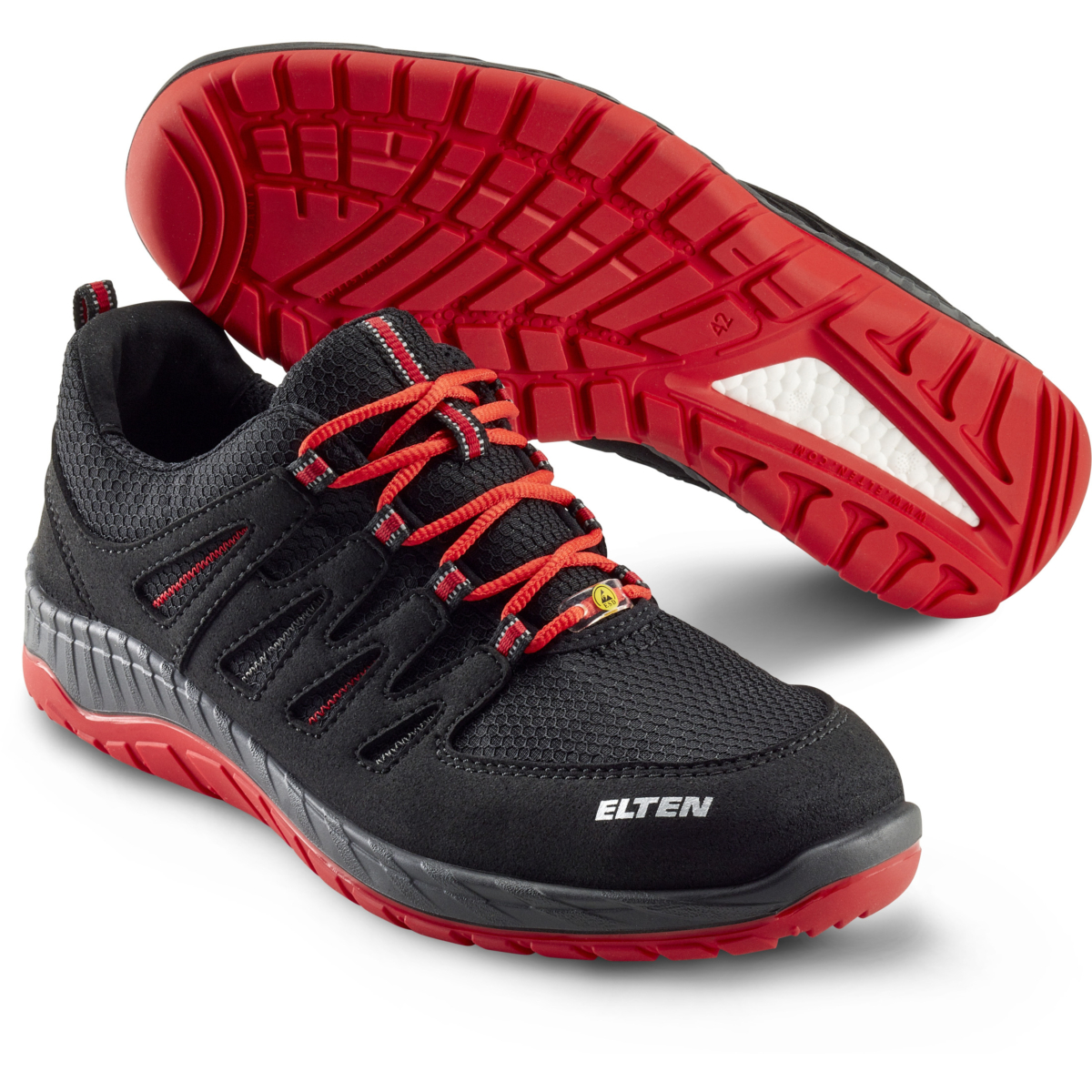 729561 Maddox Czarno-Czerwony Niski