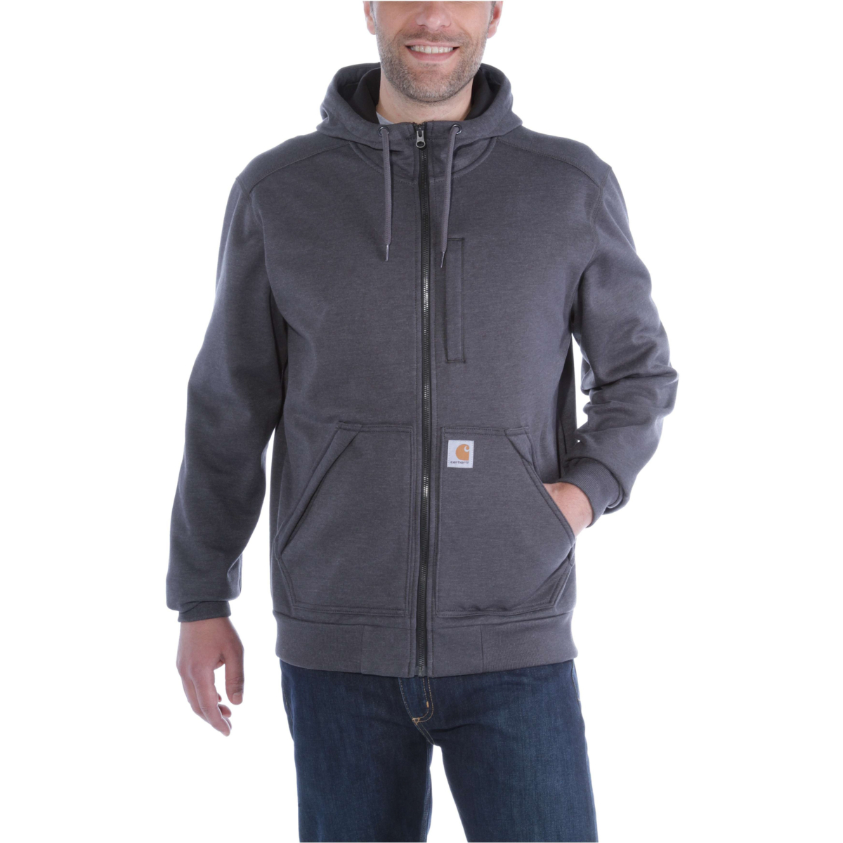 Bluza Wind Fighter® o luźnym kroju i średniej grubości, zapinana na suwak