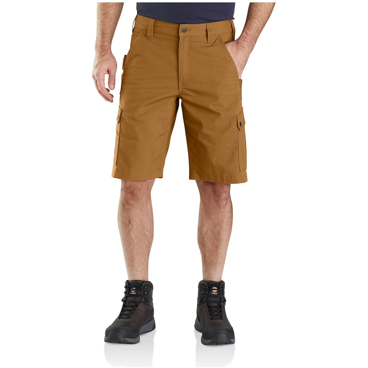 Szorty robocze Rugged Flex® relaxed fit ripstop cargo