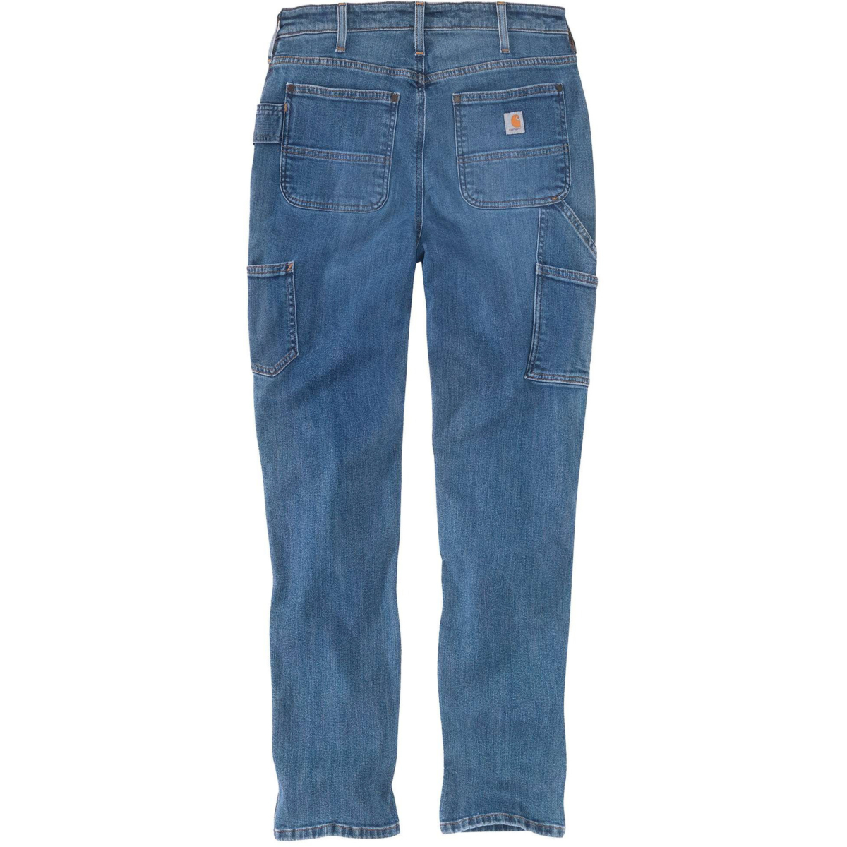 Jeansy Rugged Flex® relaxed fit z podwójnym przodem i prostymi nogawkami