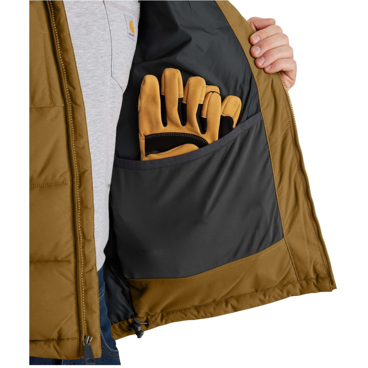 Kurtka ocieplana Carhartt Montana o luźnym kroju