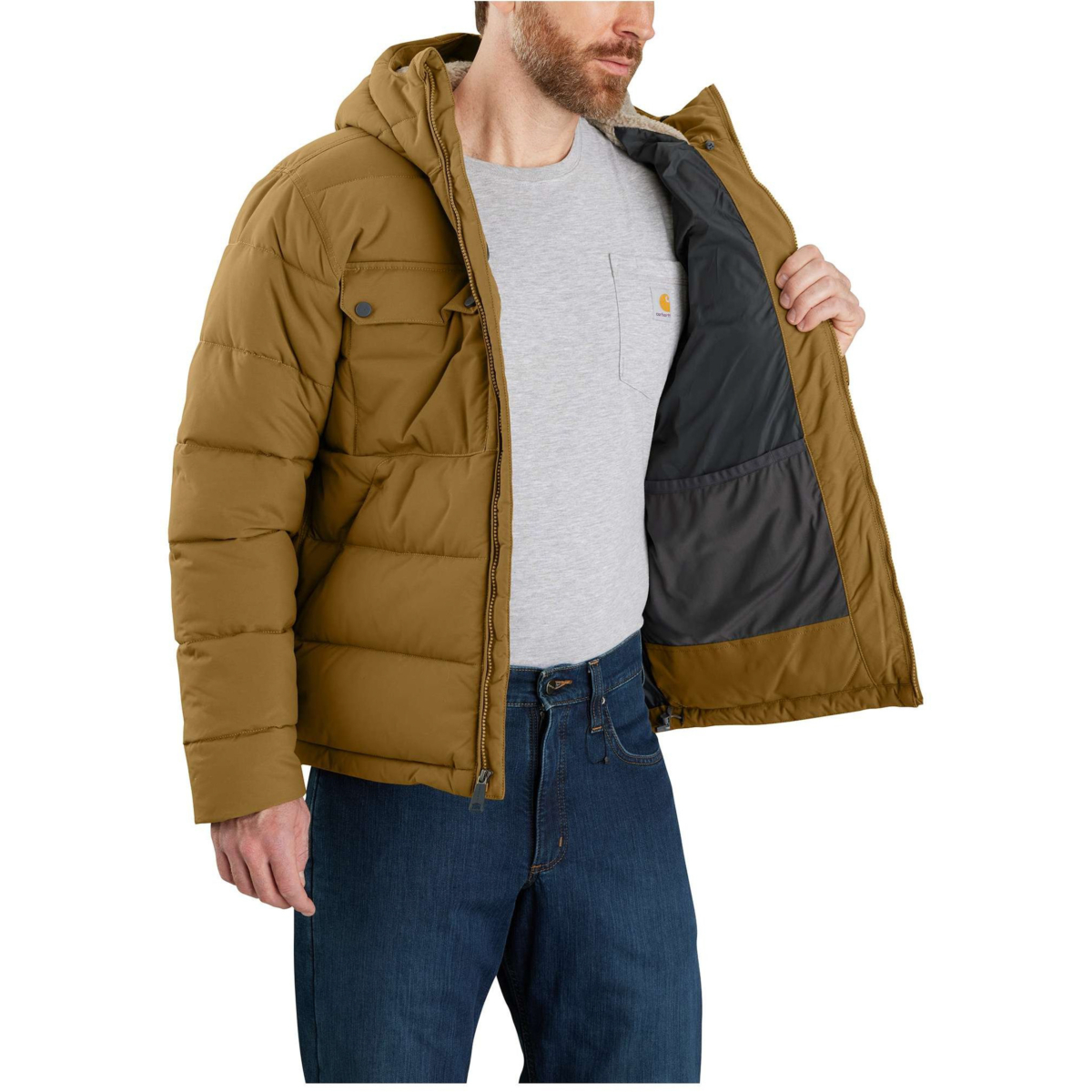 Kurtka ocieplana Carhartt Montana o luźnym kroju