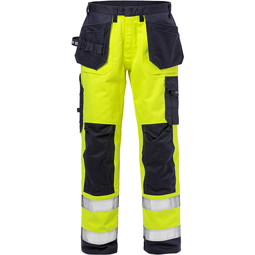Spodnie robocze Flame High Vis dla rzemieślnik&oacute;w klasa 2 2584 FLAM