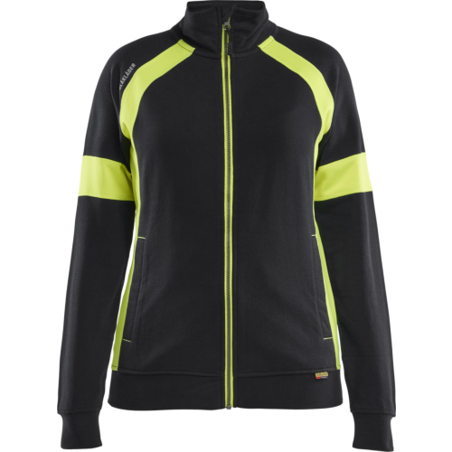 Bluza damska z zamkiem błyskawicznym Hi-Vis