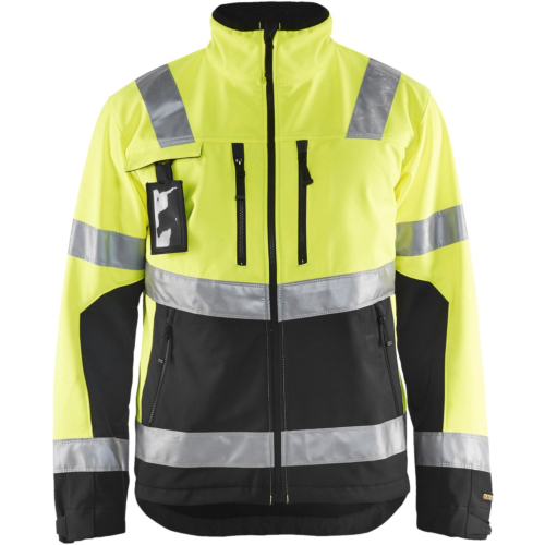 Kurtka softshell o wysokiej widoczności