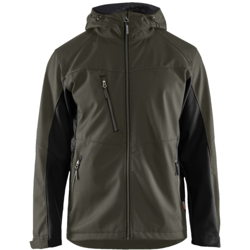 Kurtka softshell z kapturem