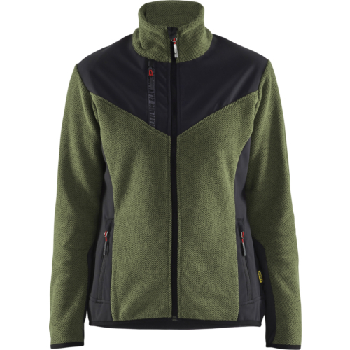 5943 Women's Knitted Jacket with Softshell